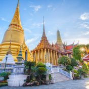 Wat Phra Kaew Ancient temple in bangkok Thailand